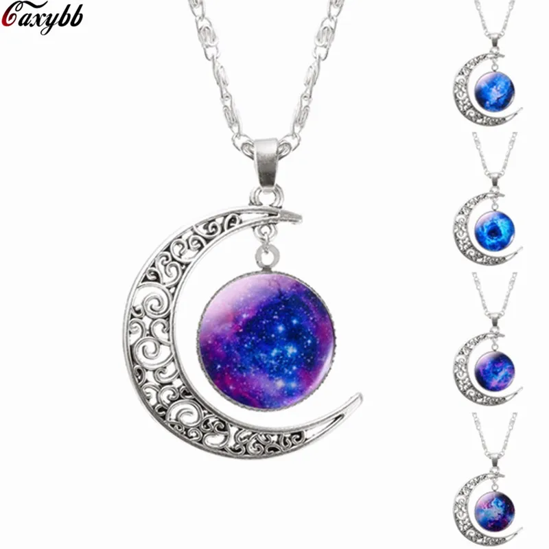 Charming Nebula Necklace Galaxy Space Glass Cabochon Pendant Solar System Jewelry Space Universe Necklace Moon Pendant Neckace
Charming Nebula Necklace Galaxy Space Glass Cabochon Pendant Solar System Jewelry Space Universe Necklace Moon Pendant Neckace