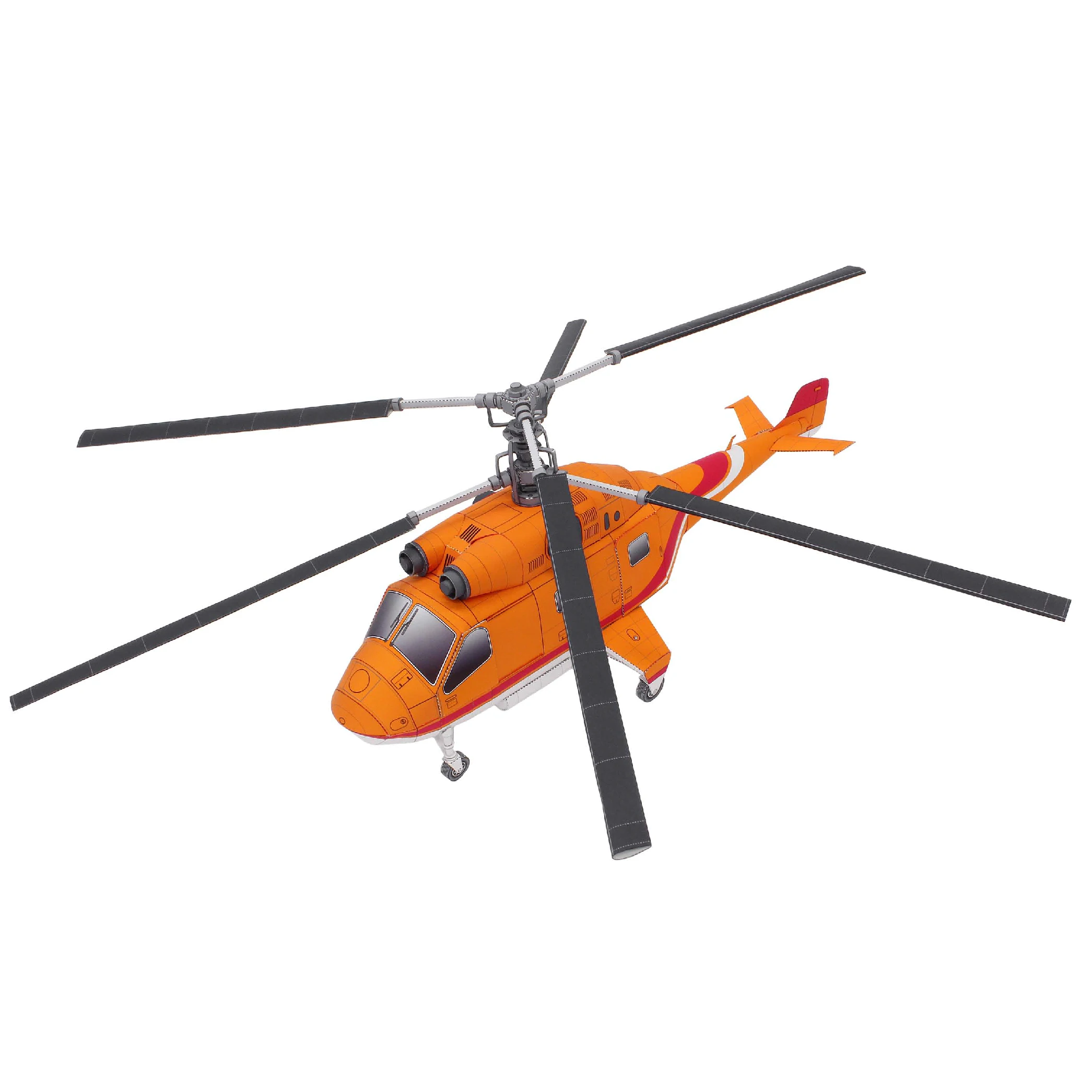 Twin-rotor Helicopter Aircraft Craft Paper Model Architecture 3D DIY Education Toys Handmade Adult Puzzle Game
Twin-rotor Helicopter Aircraft Craft Paper Model Architecture 3D DIY Education Toys Handmade Adult Puzzle Game
