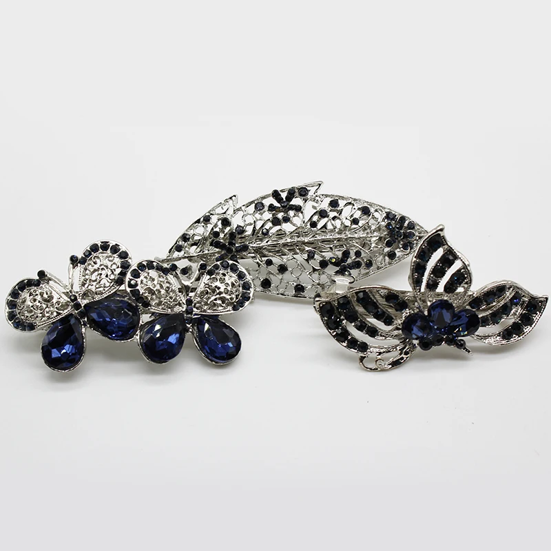 New Fashion Jewelry Crystal Butterfly Hair Clip for Women Classic Vintage Rhinestone Flower Hair Clips Styling Tools Accessories
New Fashion Jewelry Crystal Butterfly Hair Clip for Women Classic Vintage Rhinestone Flower Hair Clips Styling Tools Accessories