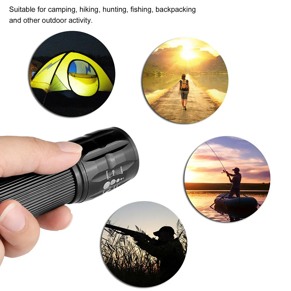 LemonBest NEW LED Flashlight Lanterna de led linternas Torch Zoomable lamp mini flashlight led light lantern bike light
LemonBest NEW LED Flashlight Lanterna de led linternas Torch Zoomable lamp mini flashlight led light lantern bike light