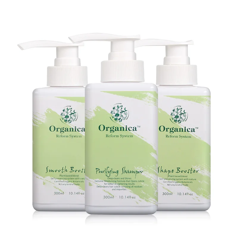 3pcs Organica Organic hydrolyzed keratin 300ml Purifying shampoo+300ml Shape Booster+300ml Smooth Booster Hair Keratin Treatment
3pcs Organica Organic hydrolyzed keratin 300ml Purifying shampoo+300ml Shape Booster+300ml Smooth Booster Hair Keratin Treatment