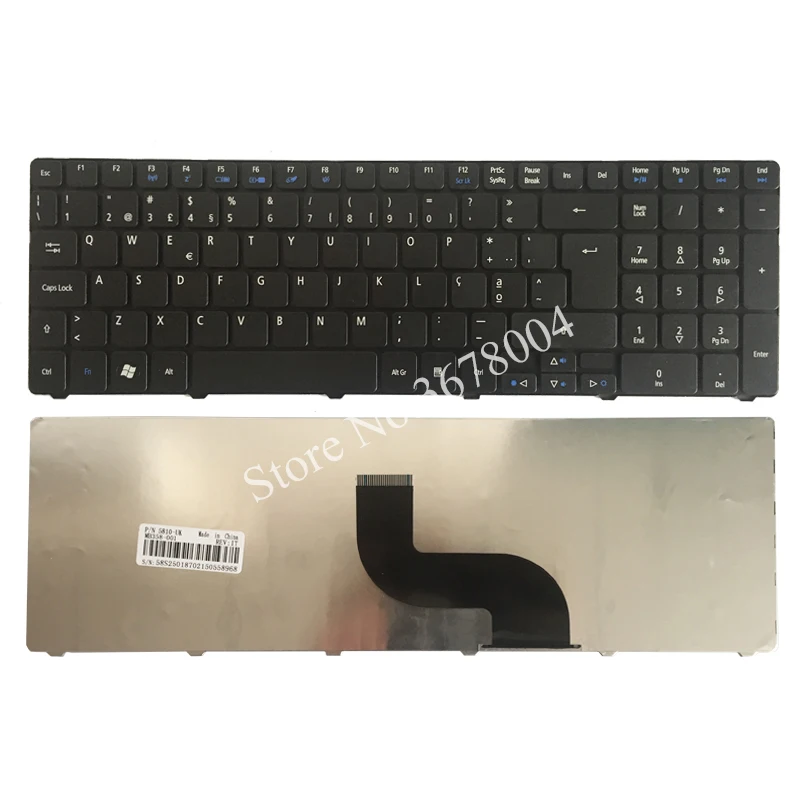 For Acer Aspire 5738 5738g 5810 5252 7739 7739G 7739Z 7739ZG 8940 5560(15') 5560G 5253G 5250 7540G Portuguese PO laptop keyboard
For Acer Aspire 5738 5738g 5810 5252 7739 7739G 7739Z 7739ZG 8940 5560(15') 5560G 5253G 5250 7540G Portuguese PO laptop keyboard