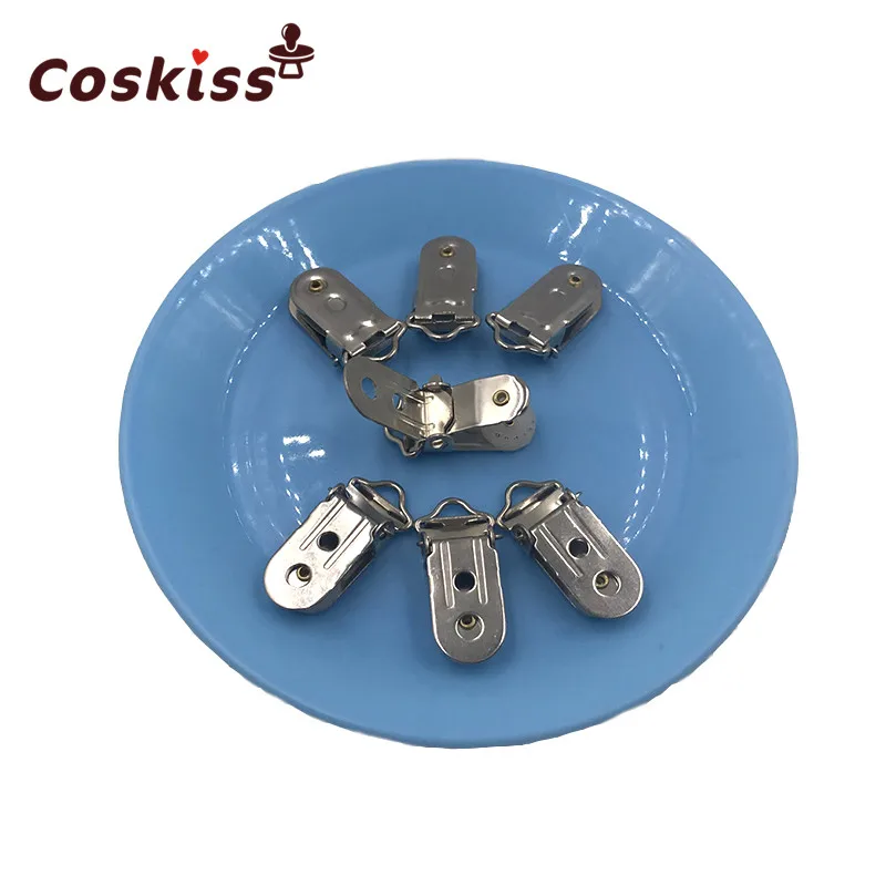 Baby Pacifier Chain Clip Metal Top Fashion Suspenders Clip Lead Free Suspender Paci Pacifier Clips Ribbon Craft Sewing Tool
Baby Pacifier Chain Clip Metal Top Fashion Suspenders Clip Lead Free Suspender Paci Pacifier Clips Ribbon Craft Sewing Tool