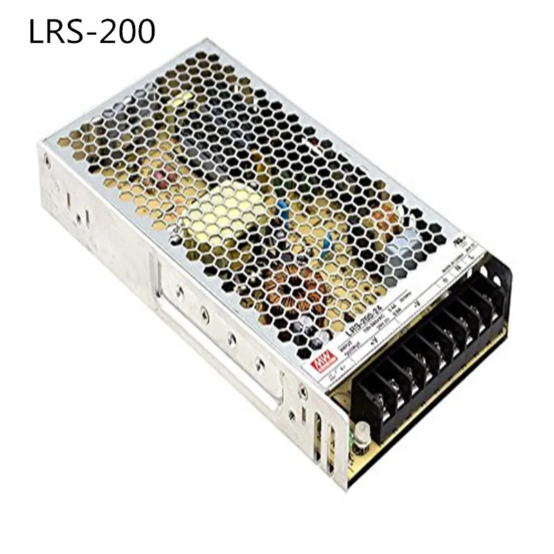 Mean well светодиодный драйвер MW LRS 35 w 50 75 100 150 200 350 тонкий трансформатор переключения