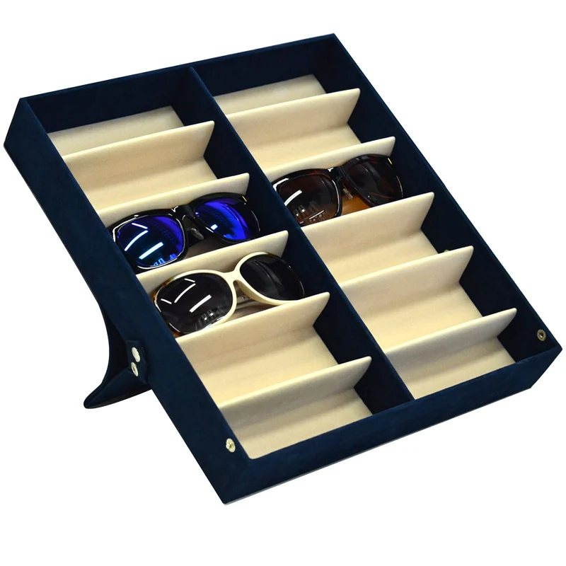 New Thick Foldable Glasses Display Case 12 Pairs Sunglasses Glasses Storage Box NE
New Thick Foldable Glasses Display Case 12 Pairs Sunglasses Glasses Storage Box NE