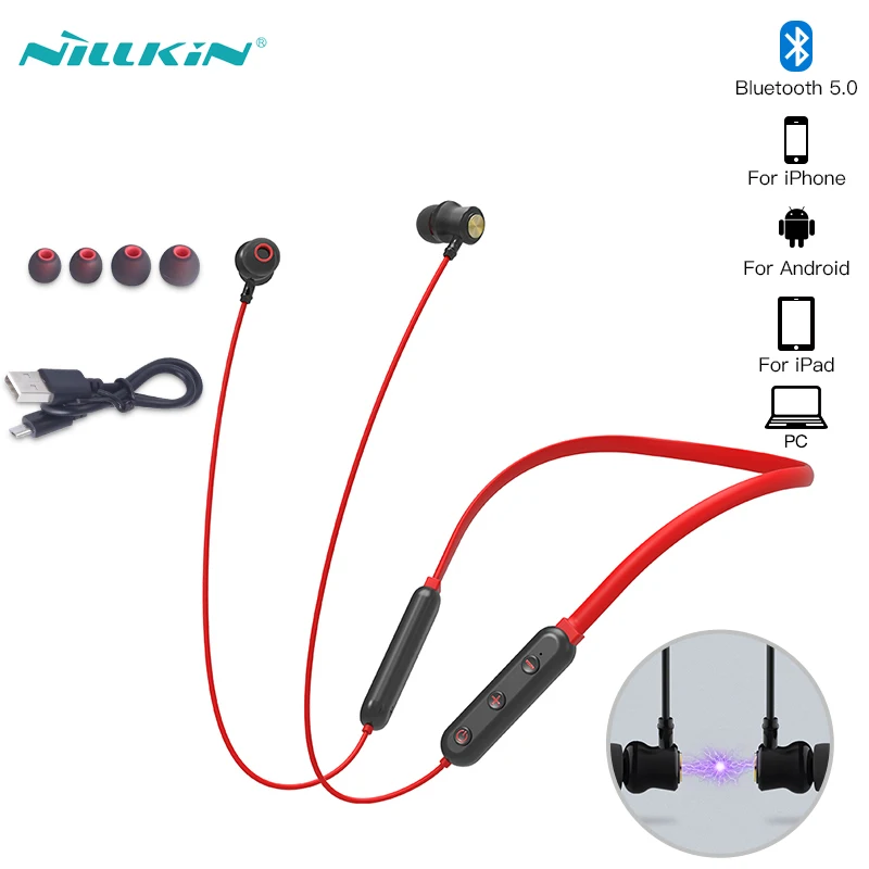 TWS-наушники Nillkin GO водонепроницаемые с поддержкой Bluetooth 5,0
TWS-наушники Nillkin GO водонепроницаемые с поддержкой Bluetooth 5,0