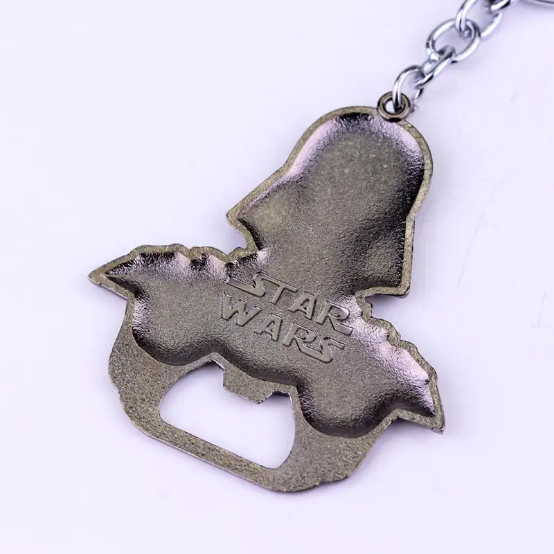 dongsheng New Style Design Star Wars Darth Vader Keychain Bottle Opener Alloy Key Rings Key Chain Trinkets for Fans Gift
dongsheng New Style Design Star Wars Darth Vader Keychain Bottle Opener Alloy Key Rings Key Chain Trinkets for Fans Gift