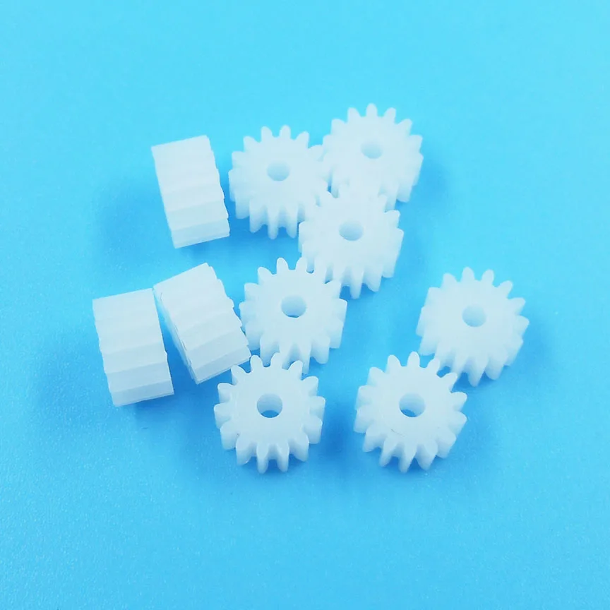 142A 142.5A 143A Gears Modulus 0.5 14 Teeth 2mm (tight) OD 8mm POM Plastic Gear Motor Toy Parts Accessories 10pcs/lot
142A 142.5A 143A Gears Modulus 0.5 14 Teeth 2mm (tight) OD 8mm POM Plastic Gear Motor Toy Parts Accessories 10pcs/lot