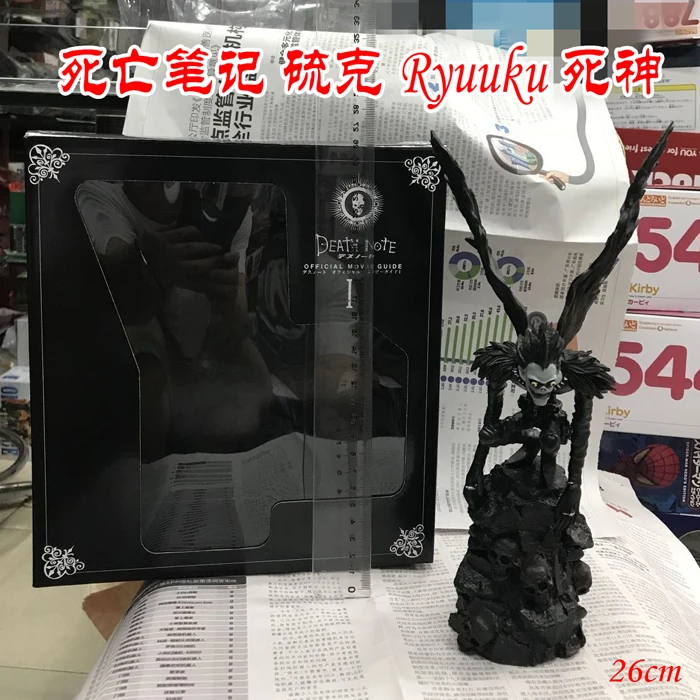Новинка Ryuk Ryuuku death grim reaper классический комикс аниме Takeshi Obata Death Note 25 см статуя игрушки
Новинка Ryuk Ryuuku death grim reaper классический комикс аниме Takeshi Obata Death Note 25 см статуя игрушки