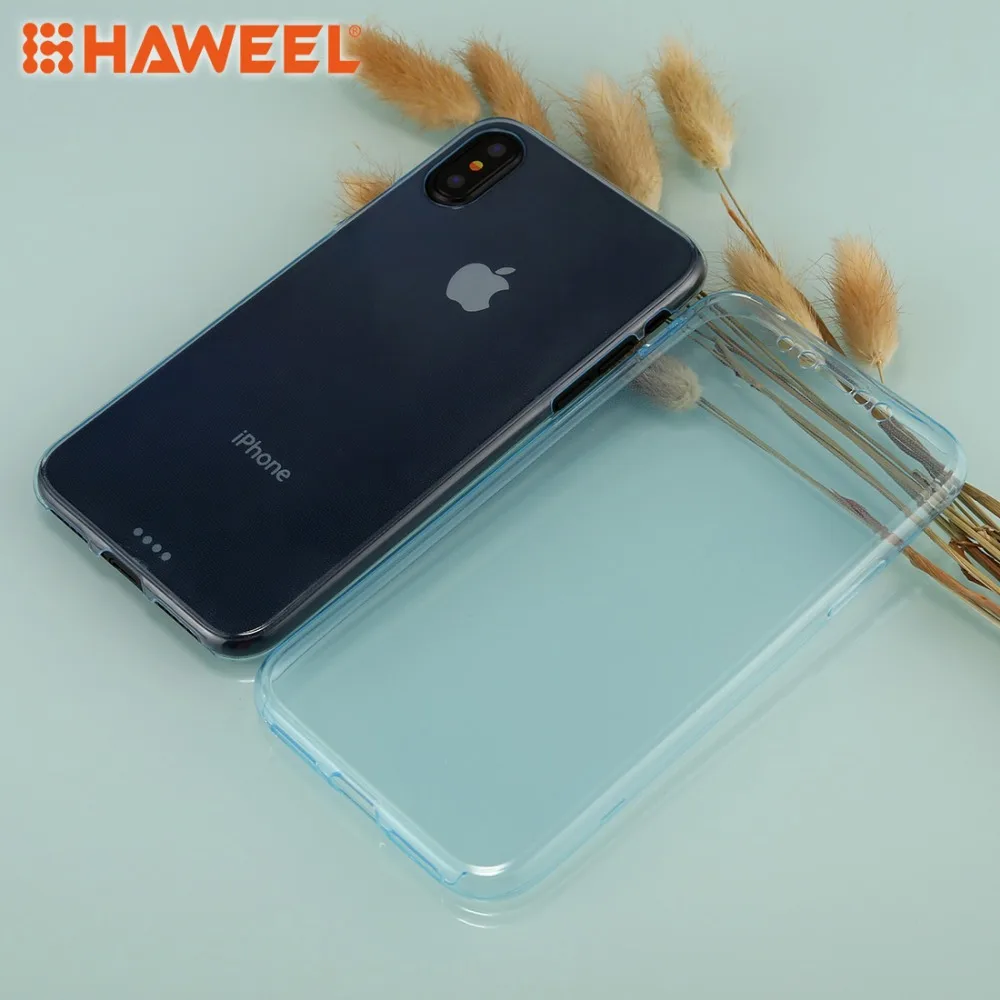 HAWEEL Ultra-thin Double-sided Full Coverage Transparent TPU Case for iPhone XR / XS Max / X / 8P / 7P / 8 / 7 / 6 / 6s / 6P
HAWEEL Ultra-thin Double-sided Full Coverage Transparent TPU Case for iPhone XR / XS Max / X / 8P / 7P / 8 / 7 / 6 / 6s / 6P