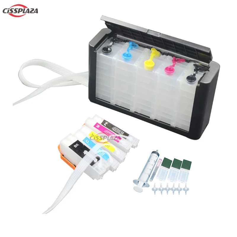 CISSPLAZA T2621 26XL Luxury CISS CIS Ink System compatible for epson XP-600 XP-605 XP-700 XP-800 XP-510 XP-615 XP-610 XP-605
CISSPLAZA T2621 26XL Luxury CISS CIS Ink System compatible for epson XP-600 XP-605 XP-700 XP-800 XP-510 XP-615 XP-610 XP-605