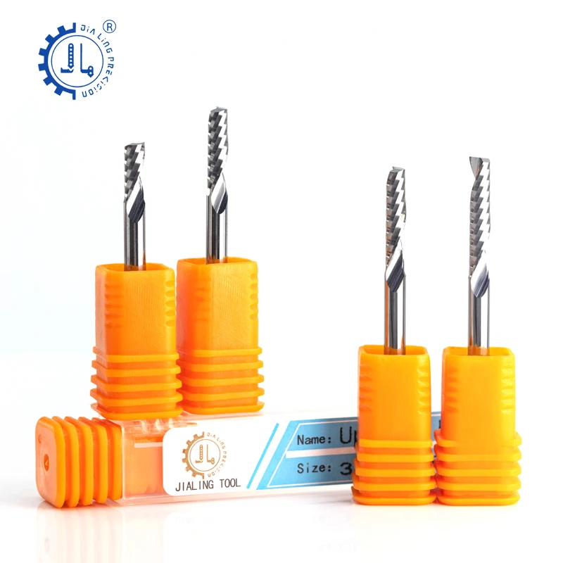 JIALING 4mm 1 Pc Single Flute End Mill One Spiral Milling Cutter Router Bits
JIALING 4mm 1 Pc Single Flute End Mill One Spiral Milling Cutter Router Bits