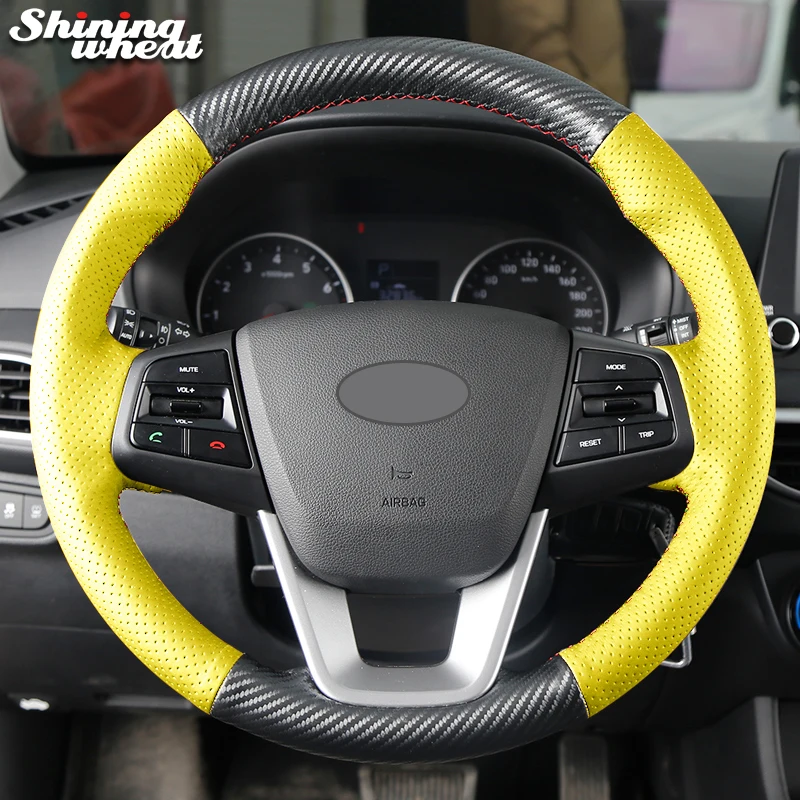 BANNIS PU углеродное волокно кожаный чехол на руль для Hyundai ix25 2014 2015 2016
BANNIS PU углеродное волокно кожаный чехол на руль для Hyundai ix25 2014 2015 2016