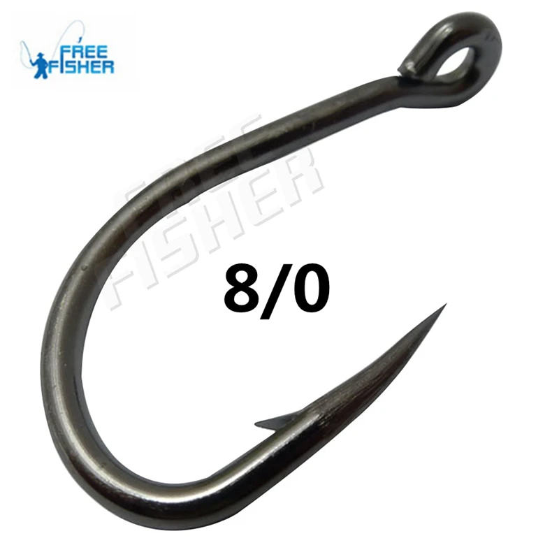 Рыболовные крючки Free Fisher 100 шт./лот, 9260 углеродистая сталь, рыболовные снасти с отверстием 8/0 для ловли карпа
Рыболовные крючки Free Fisher 100 шт./лот, 9260 углеродистая сталь, рыболовные снасти с отверстием 8/0 для ловли карпа