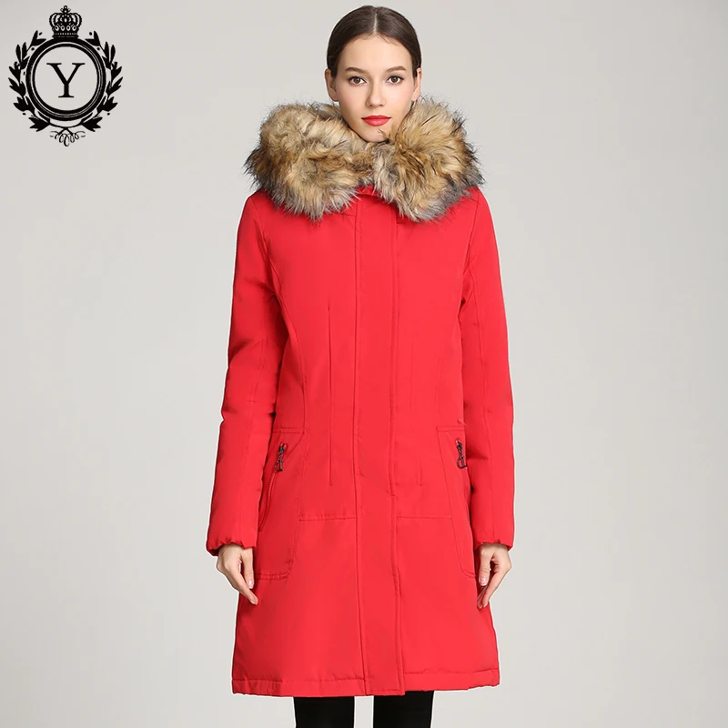 Faux Fur Collar Hooded Winter Jacket Women's Slim Thicken Warm Long Coat Parka Down Cotton Padded Fur Parkas 2020 COUTUDI New
Faux Fur Collar Hooded Winter Jacket Women's Slim Thicken Warm Long Coat Parka Down Cotton Padded Fur Parkas 2020 COUTUDI New