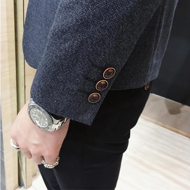 2019 premium brand Men's Long Sleeve Suit Jackets Slim Design Blazers Men Business Wedding Party Male Suit Coats S-XXXL 
2019 premium brand Men's Long Sleeve Suit Jackets Slim Design Blazers Men Business Wedding Party Male Suit Coats S-XXXL