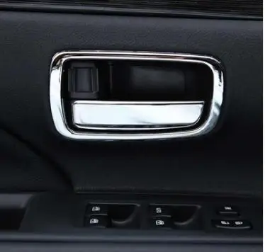 Подходит для MITSUBISHI OUTLANDER 2013 2014 2015 2016 аксессуары ABS хромированная внутренняя