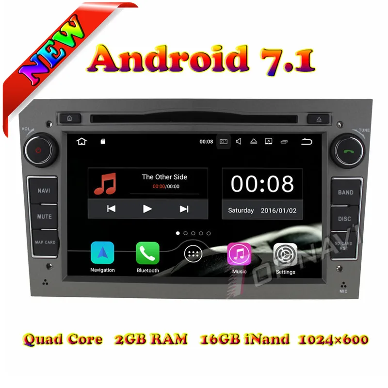 Автомобильный DVD-плеер Topnavi, навигатор GPS, 7 дюймов, Android 7,1, для Opel Astra/Antara/Corsa/Vectra/Zafira/Meriva 2004-2010
Автомобильный DVD-плеер Topnavi, навигатор GPS, 7 дюймов, Android 7,1, для Opel Astra/Antara/Corsa/Vectra/Zafira/Meriva 2004-2010