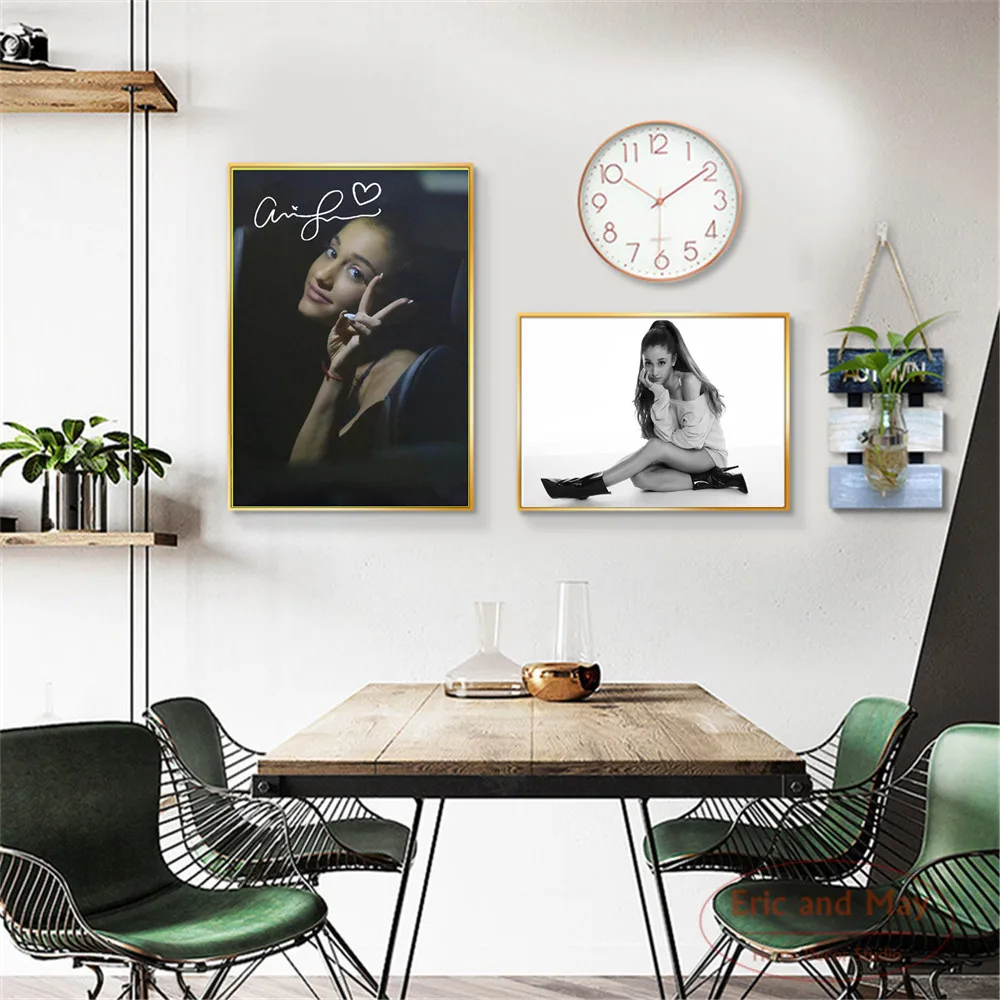 Ariana Grande Portraits Modern Decorative Wall Pictures For Living Room Canvas Painting Art Posters And Prints Home Decor
Ariana Grande Portraits Modern Decorative Wall Pictures For Living Room Canvas Painting Art Posters And Prints Home Decor