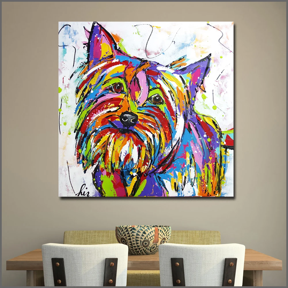 Wlong Printing Oil Painting Canvas Abstract Abstract animal dog Wall Art , Wall Pictures for Living Room Bedroom Office Unframed
Wlong Printing Oil Painting Canvas Abstract Abstract animal dog Wall Art , Wall Pictures for Living Room Bedroom Office Unframed