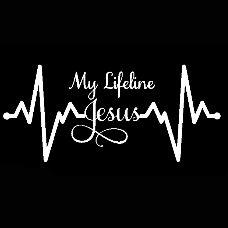 HotMeiNi 18cm My Lifeline Jesus Decal car Sticker - Christian God Religious Cute Car Truck Laptop Black/Sliver
HotMeiNi 18cm My Lifeline Jesus Decal car Sticker - Christian God Religious Cute Car Truck Laptop Black/Sliver