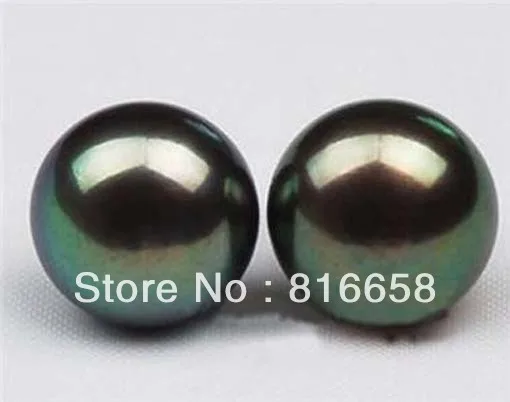 hot sell new - Free shipping@@10-11mm Tahitian Black Shell Pearl Earring AAA Grade
hot sell new - Free shipping@@10-11mm Tahitian Black Shell Pearl Earring AAA Grade