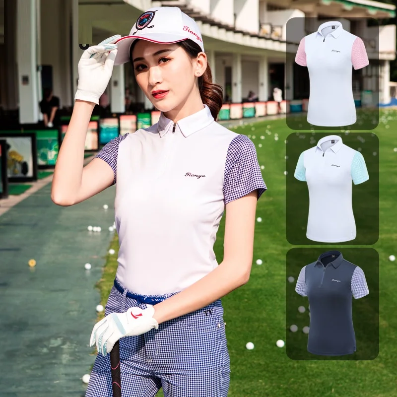 2022 Golf T-Shirts For Women Summer Outdoor Soft Short Sleeve Training Tops Clothes Golf Apparel D0692
2022 Golf T-Shirts For Women Summer Outdoor Soft Short Sleeve Training Tops Clothes Golf Apparel D0692