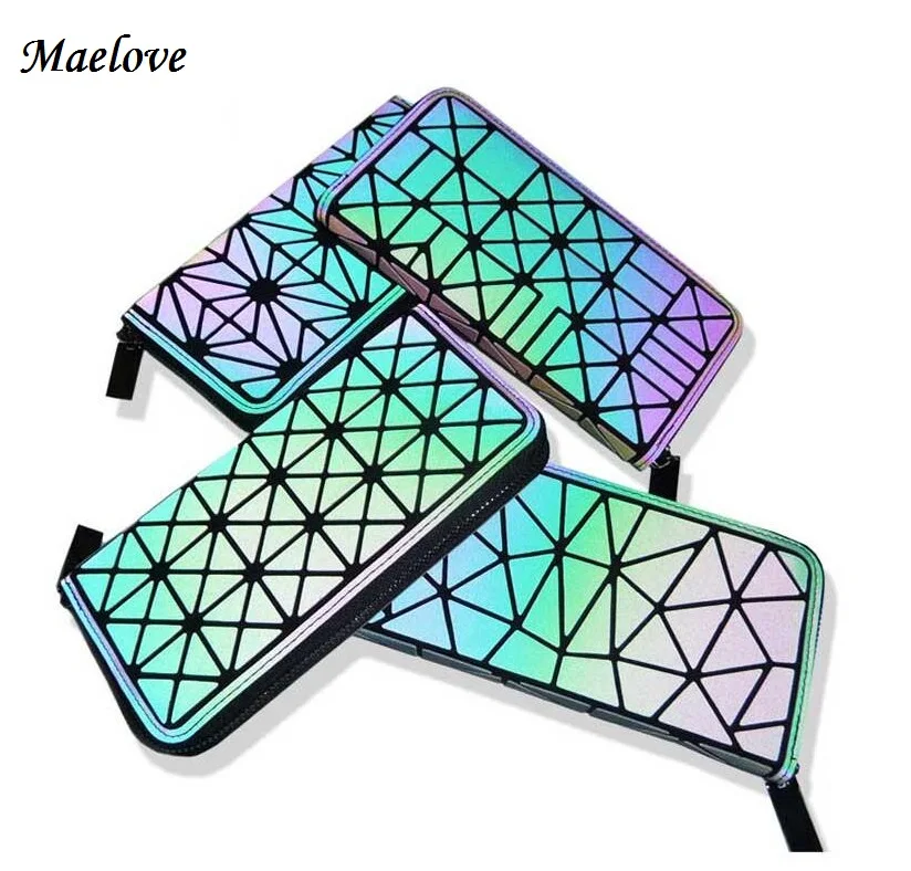 Maelove Women Long Wallet Geometric Luminous wallet Female Min Clutch Bags Wallet Purse Card Holder bag
Maelove Women Long Wallet Geometric Luminous wallet Female Min Clutch Bags Wallet Purse Card Holder bag