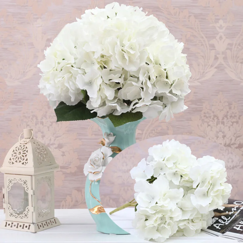 Artificial flower colorful decorative for wedding party luxury artificial Hydrangea silk DIY flower decoration for home 45CM
Artificial flower colorful decorative for wedding party luxury artificial Hydrangea silk DIY flower decoration for home 45CM