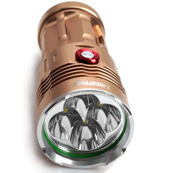 TangsPower 1200LM CREE XML-U2 4 светодиода 3 режима белый свет Алюминиевый светодиодный