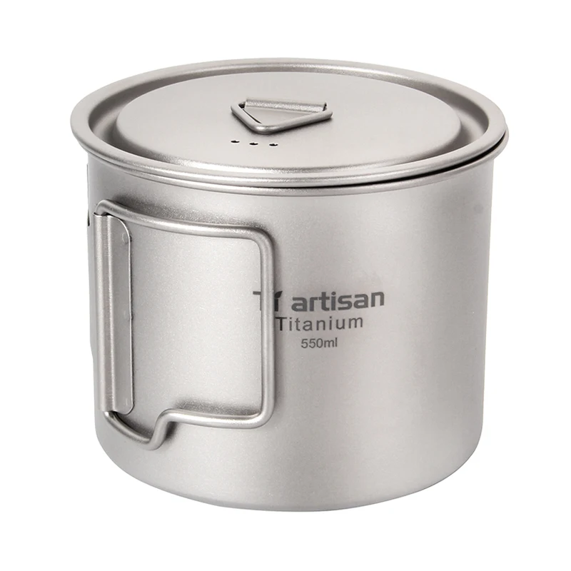 Tiartisan 550ml Coffee Mug Camping Backpacking Cup Pot Cook Set with Vented Lid Folding Handles Water Cup Drinking Mugs Ta8310
Tiartisan 550ml Coffee Mug Camping Backpacking Cup Pot Cook Set with Vented Lid Folding Handles Water Cup Drinking Mugs Ta8310