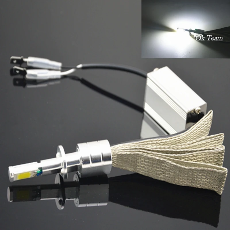 2pcs H1 LED 30W 6000K 12V/24V 3600LM Car Xenon White Headlight Lamp High Low Kit Globes Bulbs LED Head Light
2pcs H1 LED 30W 6000K 12V/24V 3600LM Car Xenon White Headlight Lamp High Low Kit Globes Bulbs LED Head Light