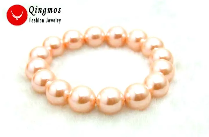 Qingmos White Sea Shell Pearl Bracelet for Women with 12MM High Luster Round Sea Shell Pearl Bracelet Fine Jewelry bra171
Qingmos White Sea Shell Pearl Bracelet for Women with 12MM High Luster Round Sea Shell Pearl Bracelet Fine Jewelry bra171