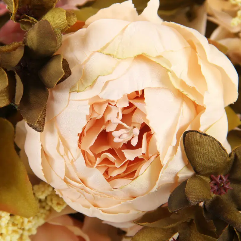 Faroot 13 heads/Bouquet Peony Artificial Flower for Wedding Home Decor Silk Peonies UK
Faroot 13 heads/Bouquet Peony Artificial Flower for Wedding Home Decor Silk Peonies UK