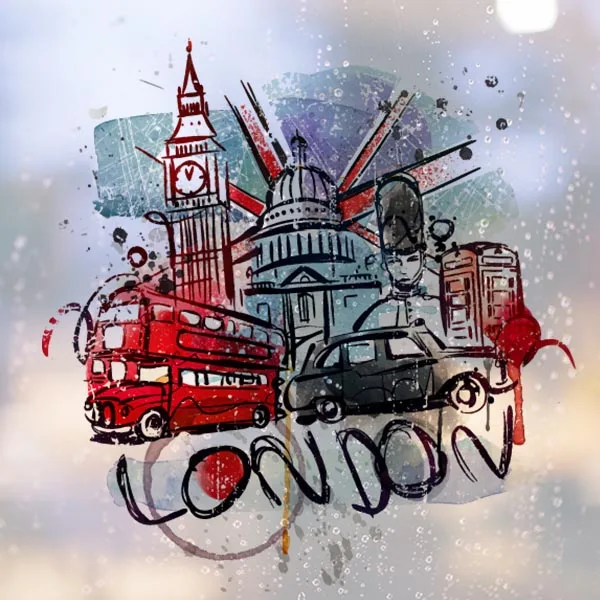 Bus Car UK England Landmark Flag Mark Illustration Pattern Removable Wall Sticker City Buildings Art Decals Mural DIY Wallpaper
Bus Car UK England Landmark Flag Mark Illustration Pattern Removable Wall Sticker City Buildings Art Decals Mural DIY Wallpaper