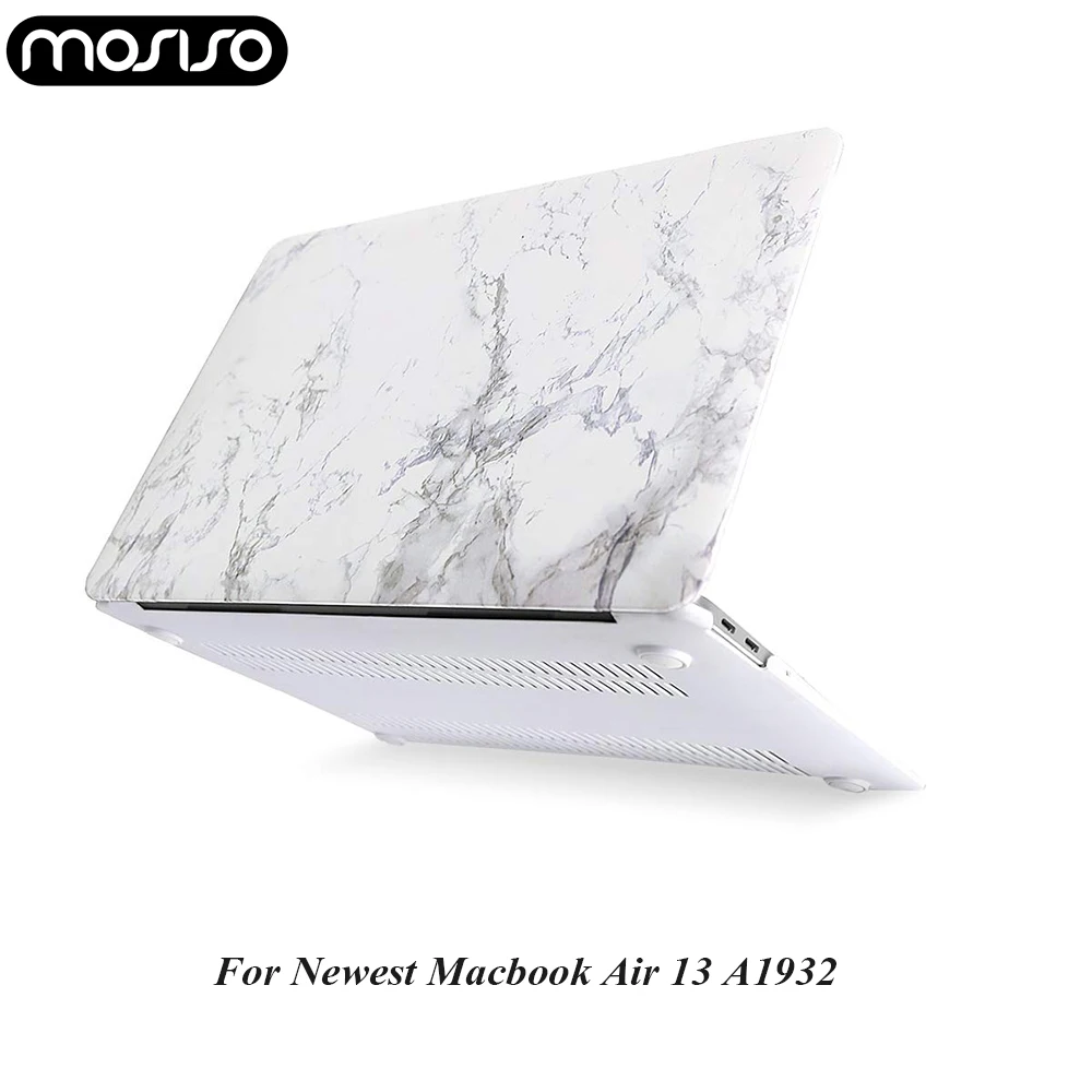 MOSISO чехол для ноутбука матовый новейшего Macbook Air 13 A1932 с сенсорным ID 2018 пластиковый