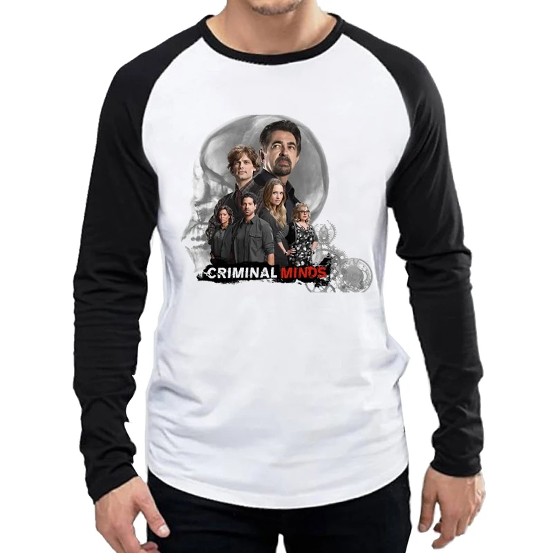 Long Sleeve Criminal Minds T Shirt Fashion White Color Mens Summer Tops Tees Summer O Neck Mens Full Sleeve Clothes
Long Sleeve Criminal Minds T Shirt Fashion White Color Mens Summer Tops Tees Summer O Neck Mens Full Sleeve Clothes