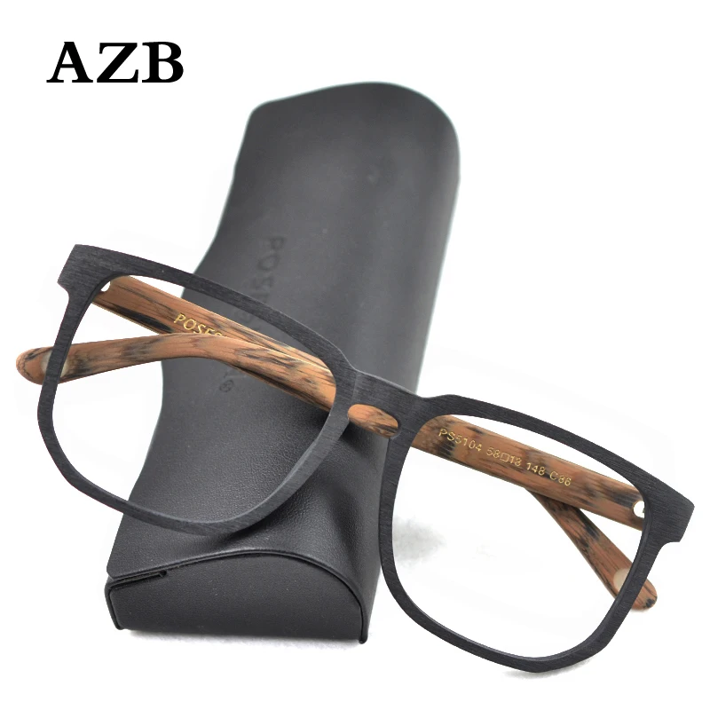 AZB Vintage Retro Wood Glasses Frame Women Men Oversized Optical Eyaglasses Frames for Prescription Lens Spectacles Frame
AZB Vintage Retro Wood Glasses Frame Women Men Oversized Optical Eyaglasses Frames for Prescription Lens Spectacles Frame