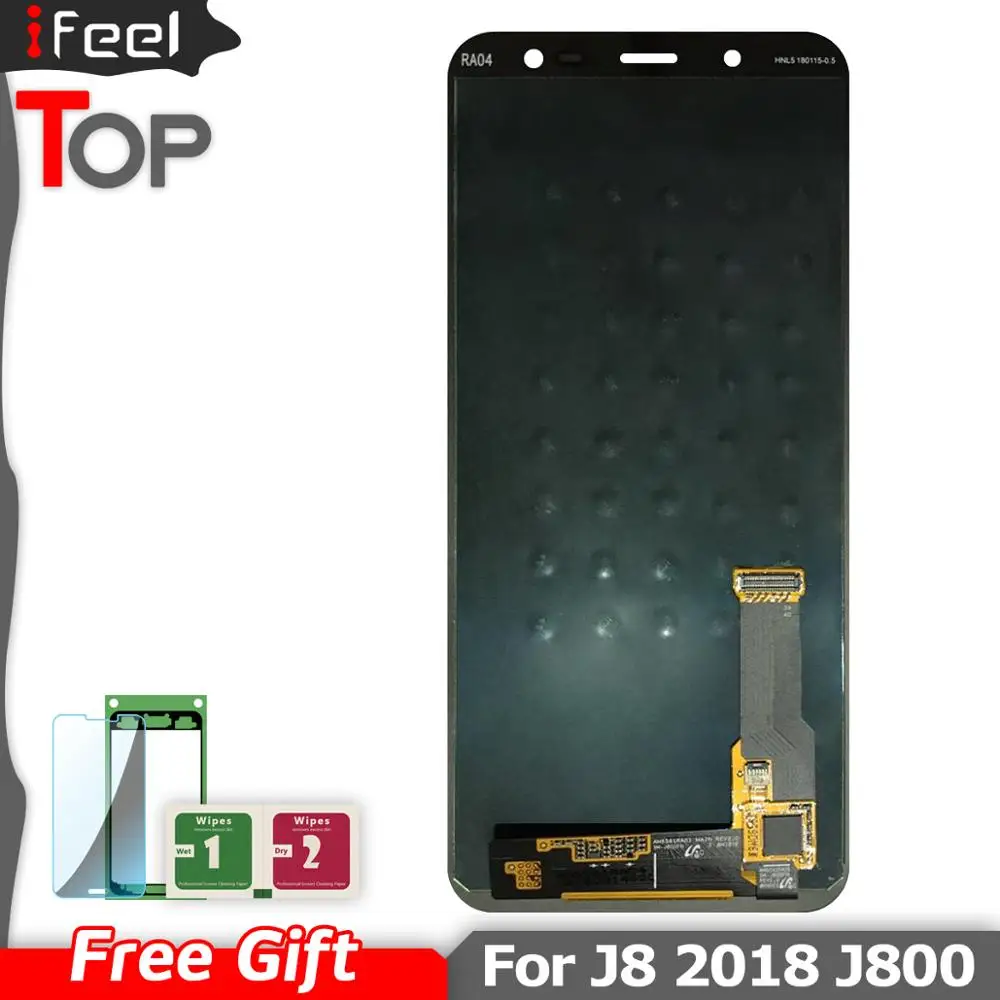 Новый высококачественный ЖК дисплей для Samsung Galaxy J8 2018 J800 SM J800FN с сенсорным экраном
