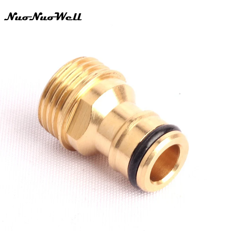 3pcs NuoNuoWell 1/2" Male Thread Quick Connector 100% Brass Tap Adapter for Garden Irrigation Watering Hose Pipe Fittings
3pcs NuoNuoWell 1/2" Male Thread Quick Connector 100% Brass Tap Adapter for Garden Irrigation Watering Hose Pipe Fittings