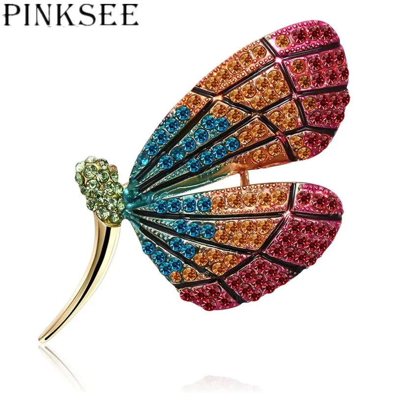 PINKSEE Crystal Vintage Dragonfly Butterfly Brooch for Women Large Insect Pin Trendy Dress Coat Accessories Cute Jewelry
PINKSEE Crystal Vintage Dragonfly Butterfly Brooch for Women Large Insect Pin Trendy Dress Coat Accessories Cute Jewelry