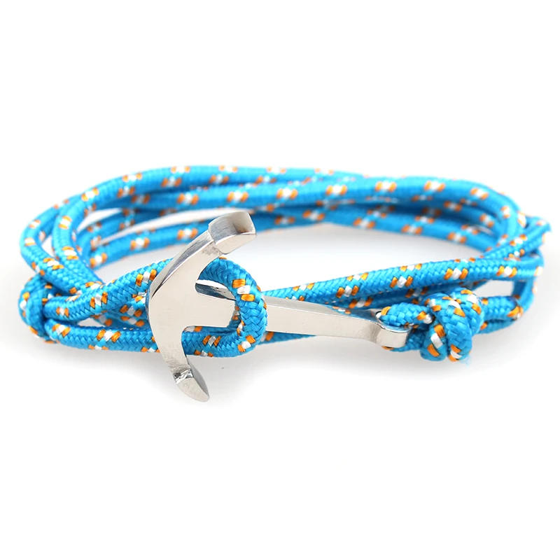 Stainless Steel Hooks Bracelet New Fashion Hook Bracelets Men and woman Charm Survival Rope Chain Sport Paracord Lovers Anchor
Stainless Steel Hooks Bracelet New Fashion Hook Bracelets Men and woman Charm Survival Rope Chain Sport Paracord Lovers Anchor