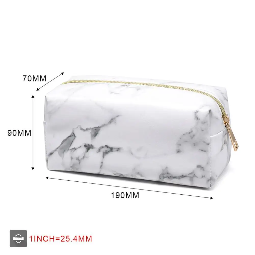 Ladies Makeup Cosmetic Bag Marble Pattern PU Leather Storage Brushes Pouch For Travel Women bag
Ladies Makeup Cosmetic Bag Marble Pattern PU Leather Storage Brushes Pouch For Travel Women bag
