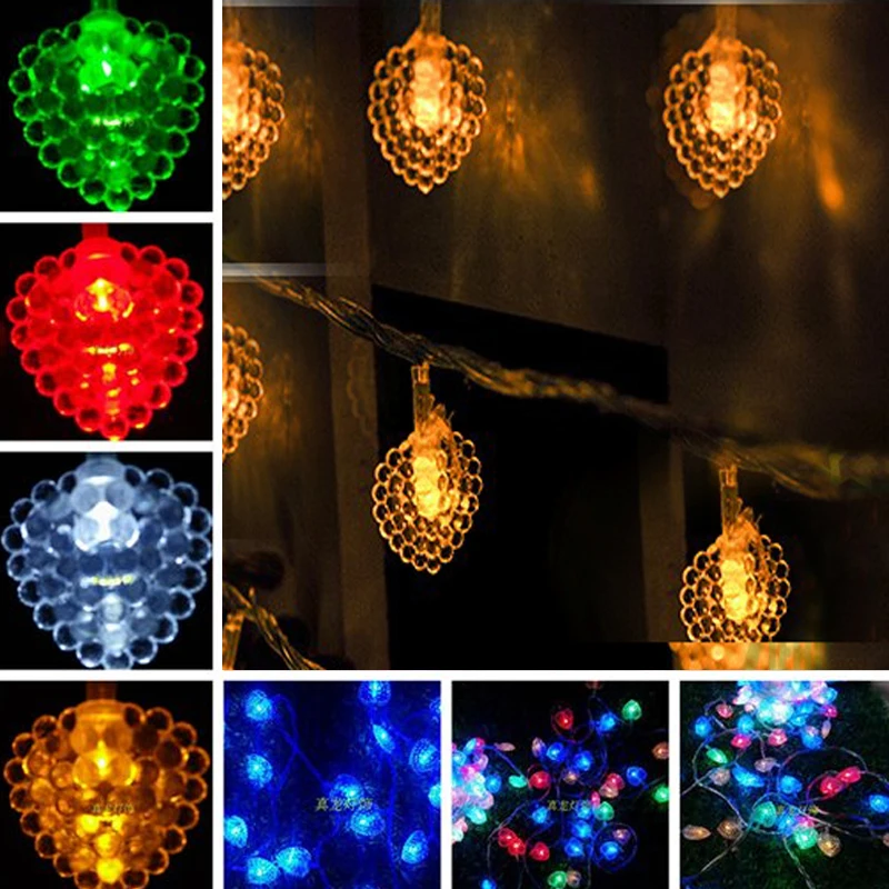 10M led string lights with 70led ball AC220V/110V holiday decoration lamp Festival Christmas tree outdoor lighting With End Plug
10M led string lights with 70led ball AC220V/110V holiday decoration lamp Festival Christmas tree outdoor lighting With End Plug