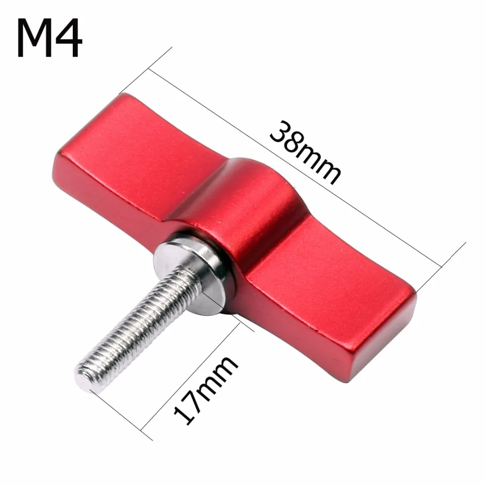 Aluminum Adjustable Handle 17mm M4 M5 M6 Thread Screw Adapter T shape Locking Screw Clamp Wrench Spanner Camera Photography
Aluminum Adjustable Handle 17mm M4 M5 M6 Thread Screw Adapter T shape Locking Screw Clamp Wrench Spanner Camera Photography