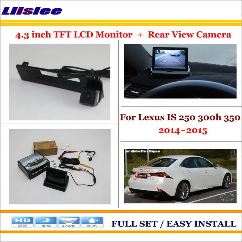Auto Camera For Lexus IS 250 300h 350 2014-2015 Auto Back Reverse Camera 4.3" Color LCD Monitor Rearview Parking System
Auto Camera For Lexus IS 250 300h 350 2014-2015 Auto Back Reverse Camera 4.3" Color LCD Monitor Rearview Parking System