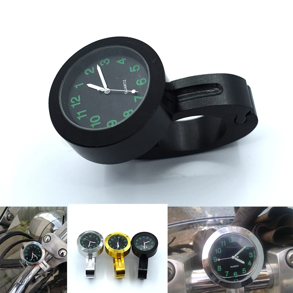 Universal 7/8" Motorcycle Accessory Handlebar Mount Clock Watch Black/Gold/Silver For Ducati MONSTER M400 M600 M750 ST2 ST4
Universal 7/8" Motorcycle Accessory Handlebar Mount Clock Watch Black/Gold/Silver For Ducati MONSTER M400 M600 M750 ST2 ST4