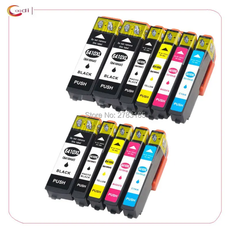 11 Pack Compatible Ink Cartridge for Epson 410XL with Epson Expression XP-830 XP-630 XP-640 XP-530 XP-635 printer
11 Pack Compatible Ink Cartridge for Epson 410XL with Epson Expression XP-830 XP-630 XP-640 XP-530 XP-635 printer