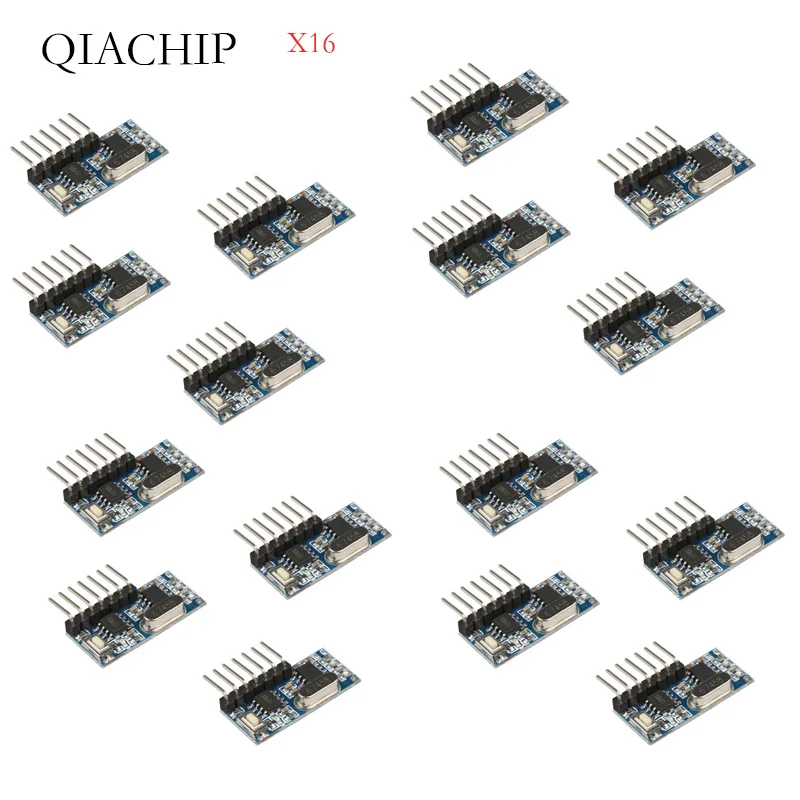 16 Pcs 315Mhz Wireless Remote Control Switch 4CH RF Relay EV1527 Encoding Learning Module For Light Relay Receiver
16 Pcs 315Mhz Wireless Remote Control Switch 4CH RF Relay EV1527 Encoding Learning Module For Light Relay Receiver
