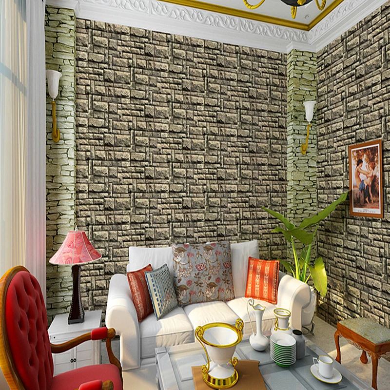 Free shipping Top Grade PVC wall paper Roll for living room background wall corridor 3D brick pattern wallpaper roll
Free shipping Top Grade PVC wall paper Roll for living room background wall corridor 3D brick pattern wallpaper roll